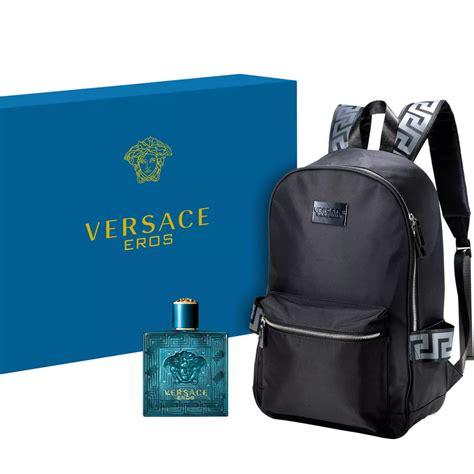 versace body wash for men|versace men's perfume with backpack.